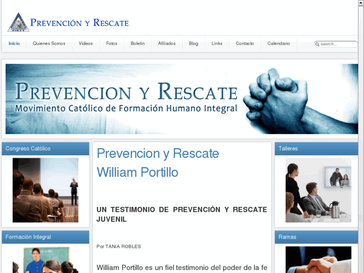 www.prevencionyrescate.org