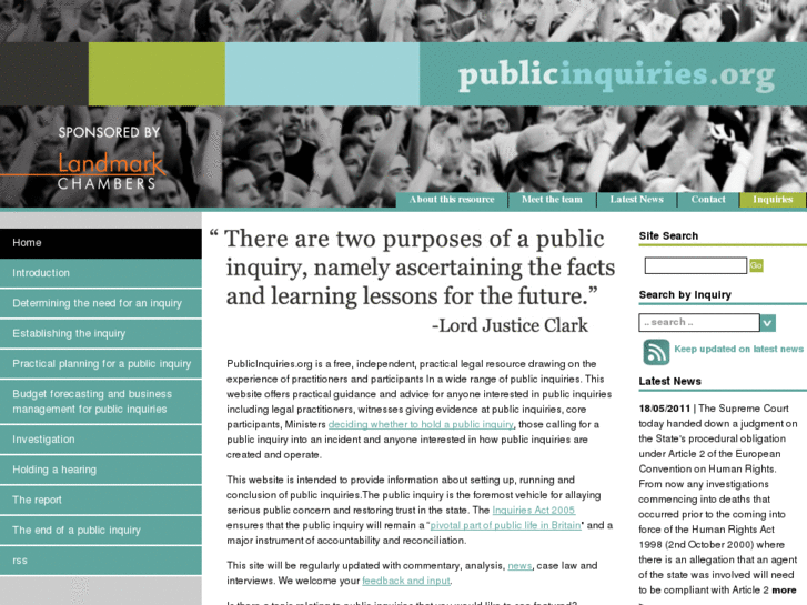 www.publicinquiries.org