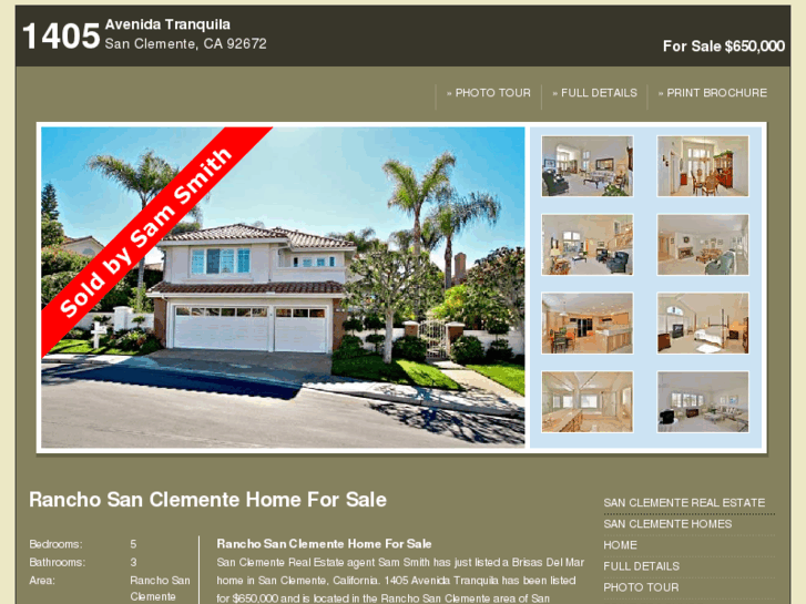 www.ranchosanclementehomesforsale.com