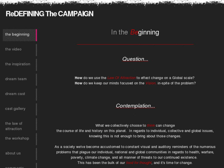 www.redefiningthecampaign.com