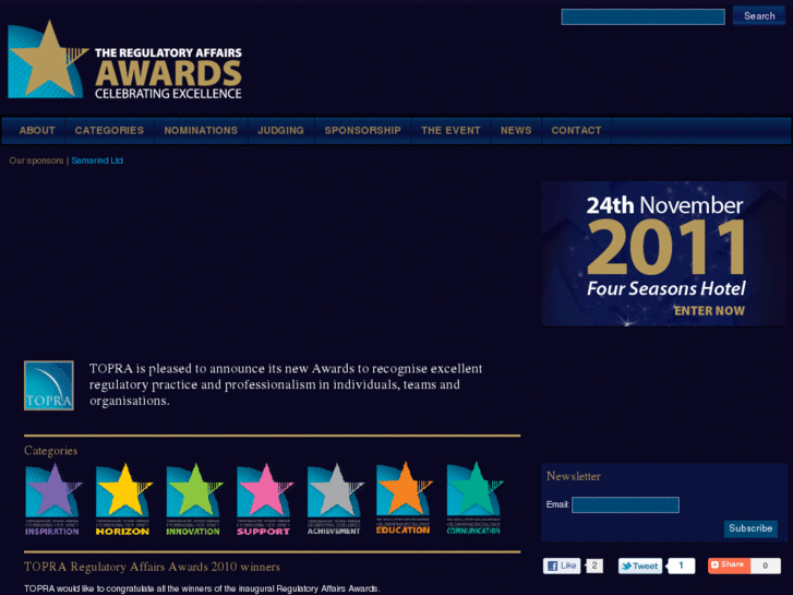 www.regulatoryaffairsawards.org