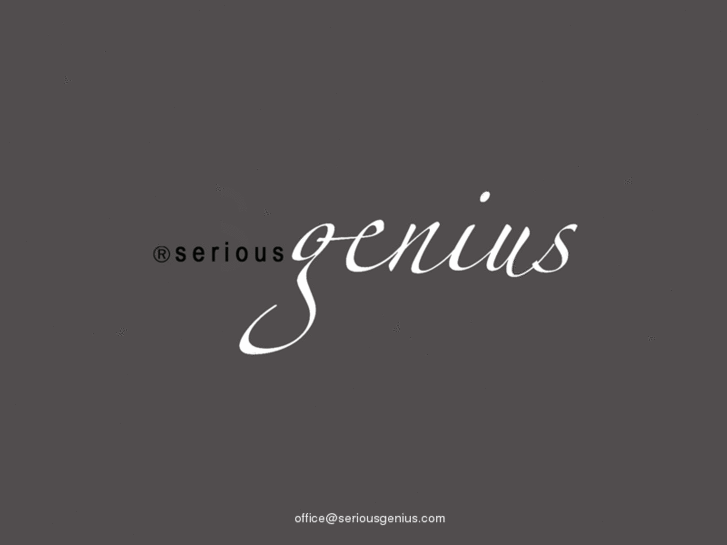 www.seriousgenius.com