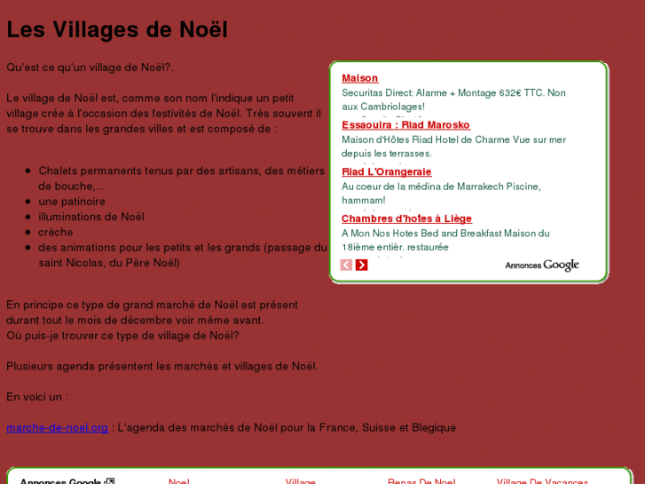 www.village-de-noel.com