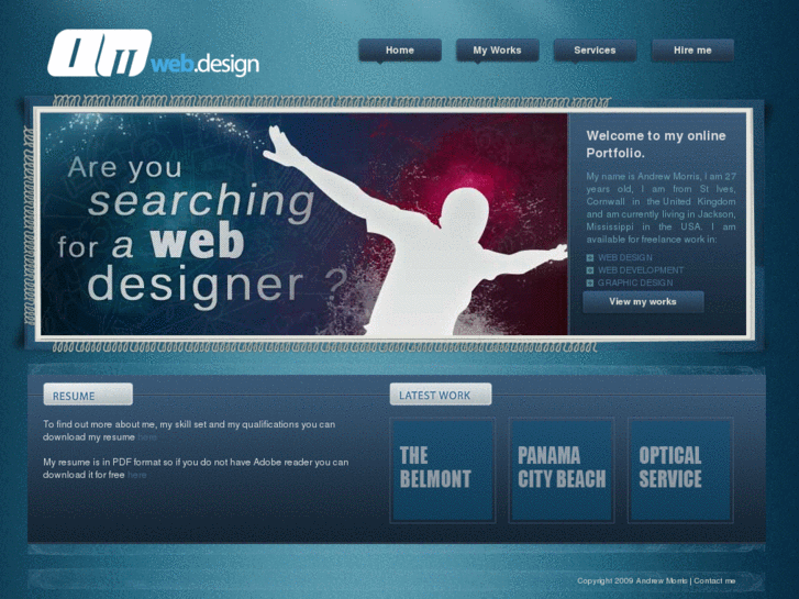 www.andrewmorriswebdesign.com
