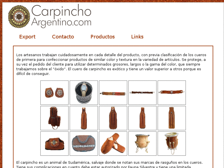 www.carpinchoargentino.com