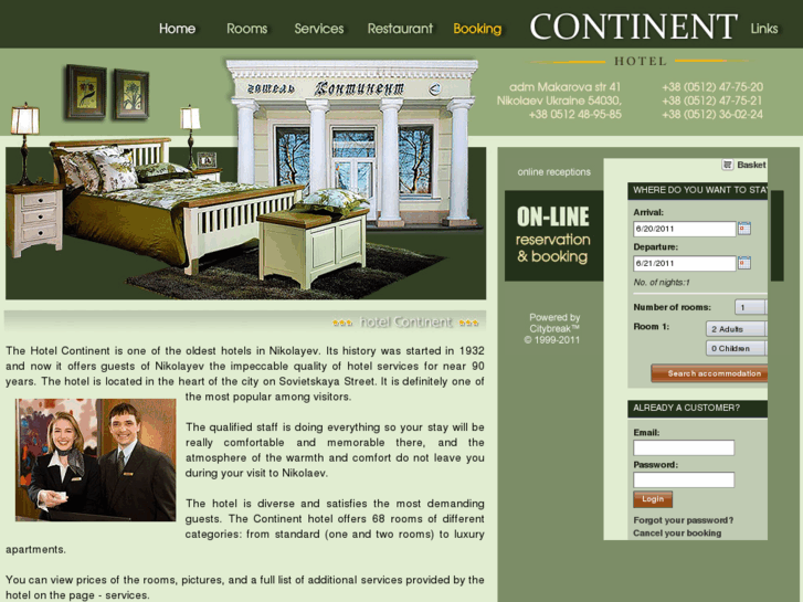 www.continent-hotel.com