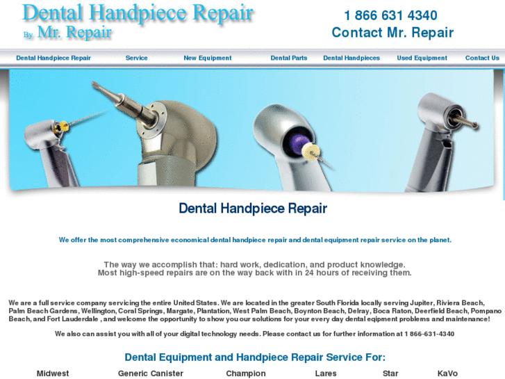 www.dentalhandpiecerepairbymrrepair.com