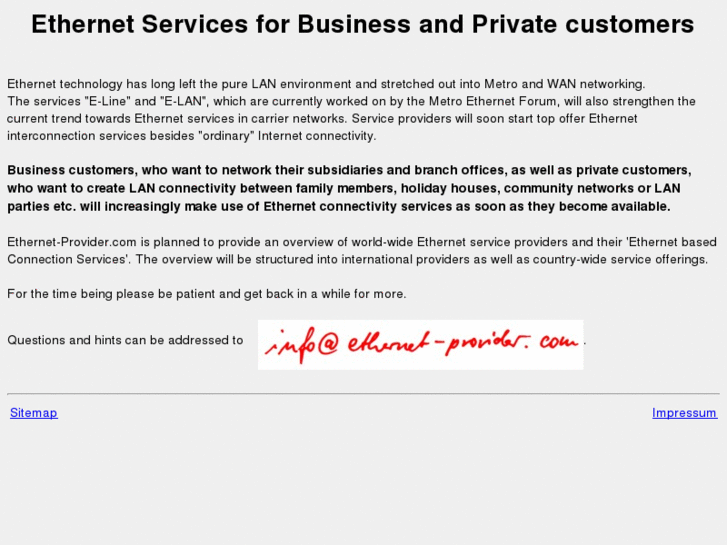 www.ethernet-provider.com