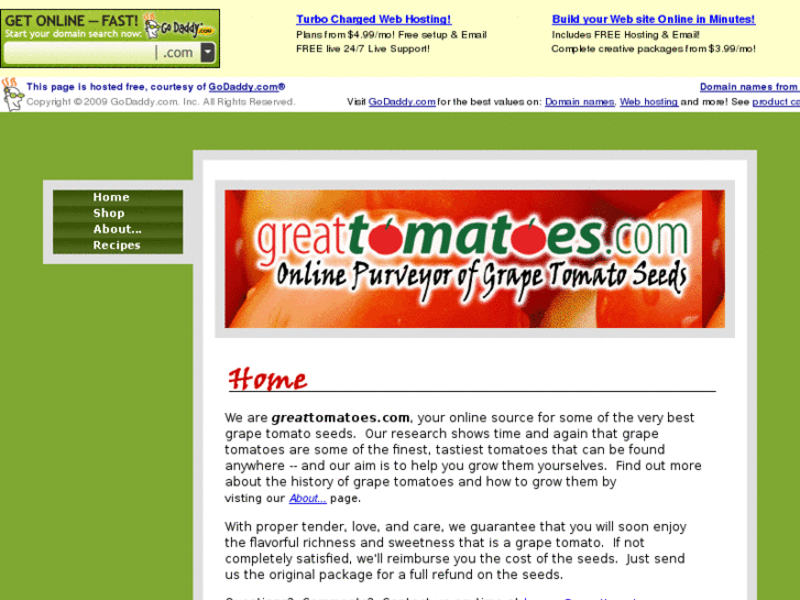 www.greattomatoes.com