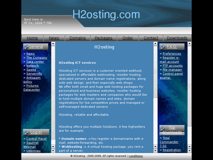 www.h2osting.com