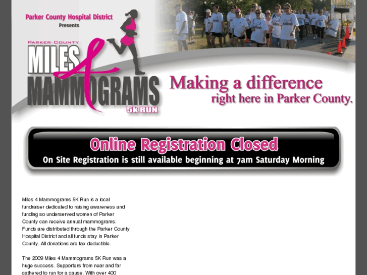 www.miles4mammograms.com