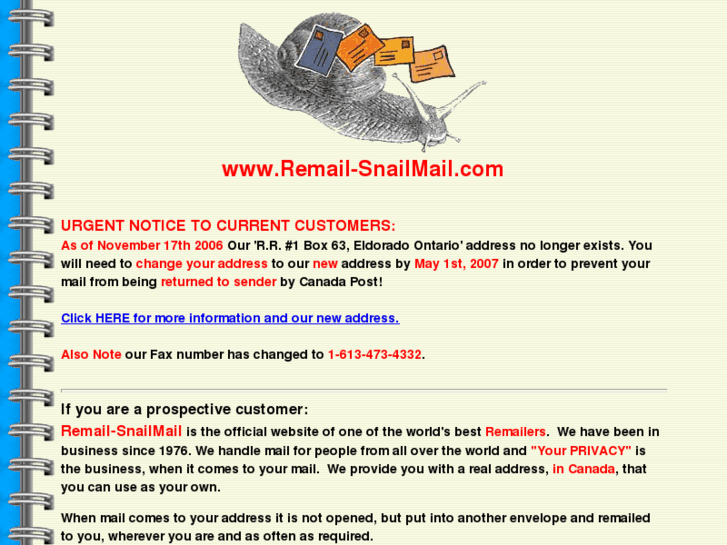 www.remail-snailmail.com