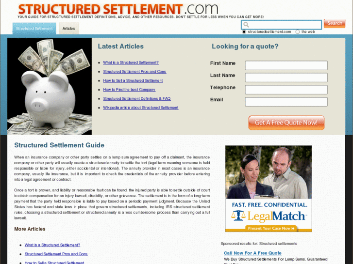 www.structuredsettlement.com