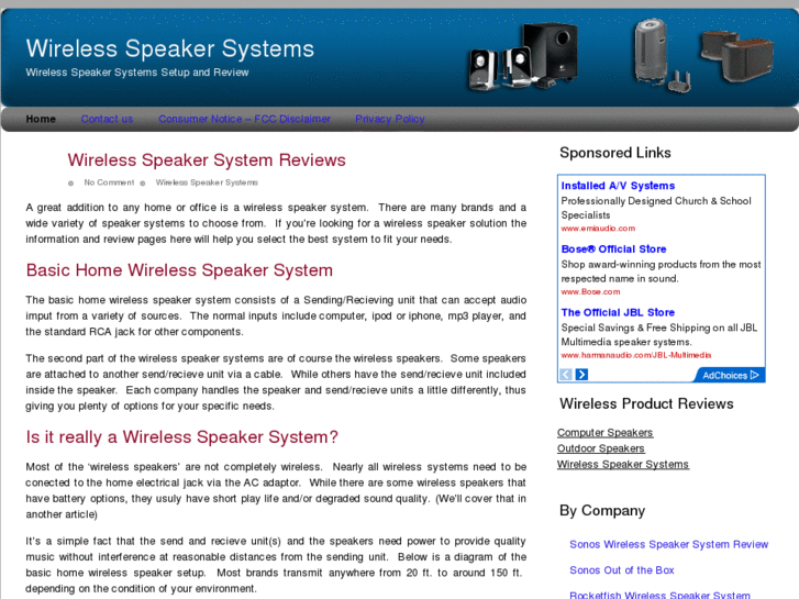 www.wireless-speaker-systems.com