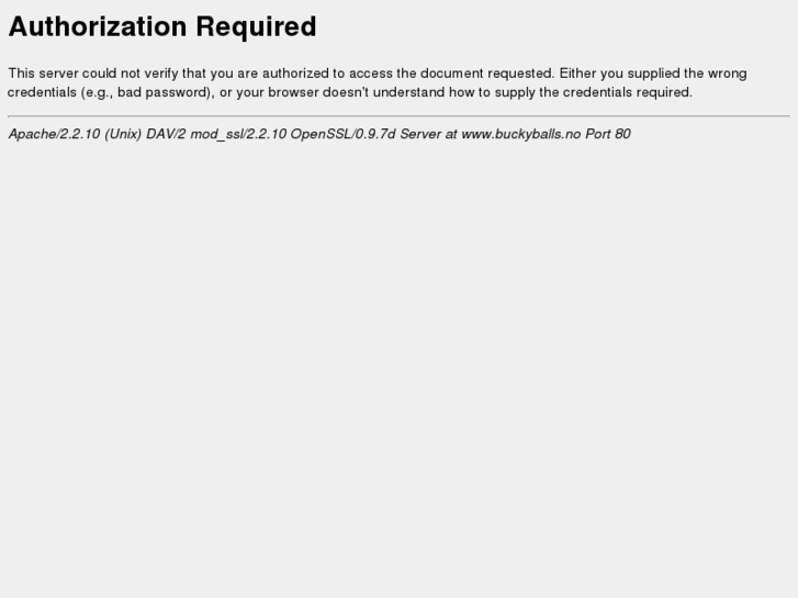 www.buckyballs.no