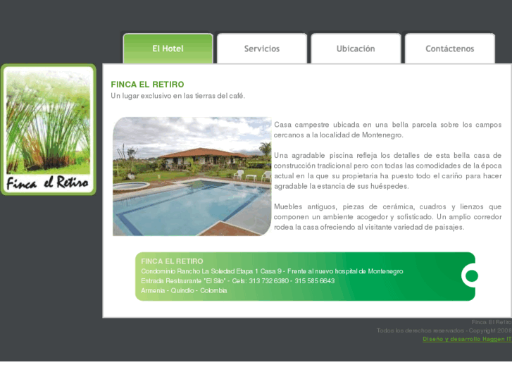 www.casadecampoelretiro.com