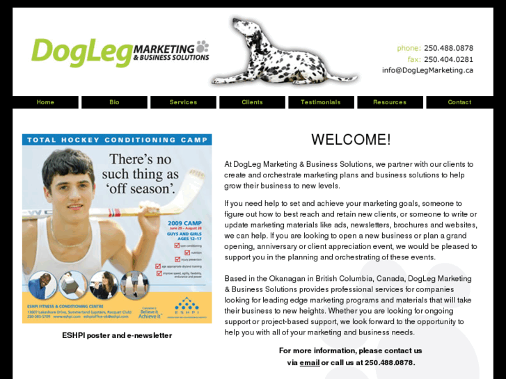 www.doglegmarketing.ca