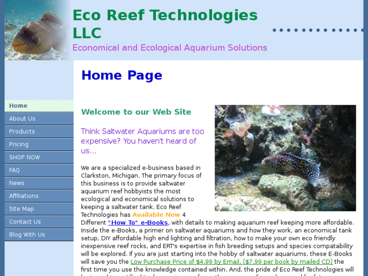 www.ecoreeftechnologies.com