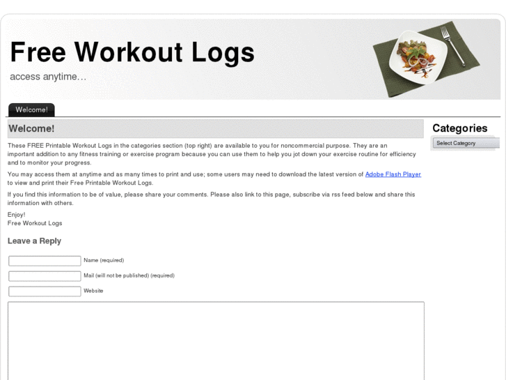 www.freeworkoutlogs.com