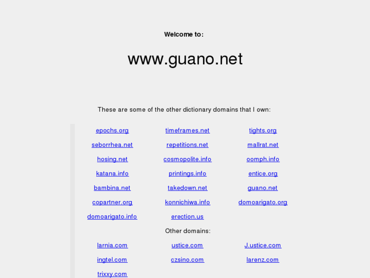 www.guano.net