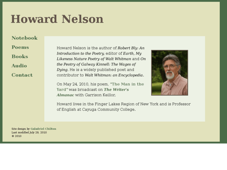 www.howardnelsonpoet.com