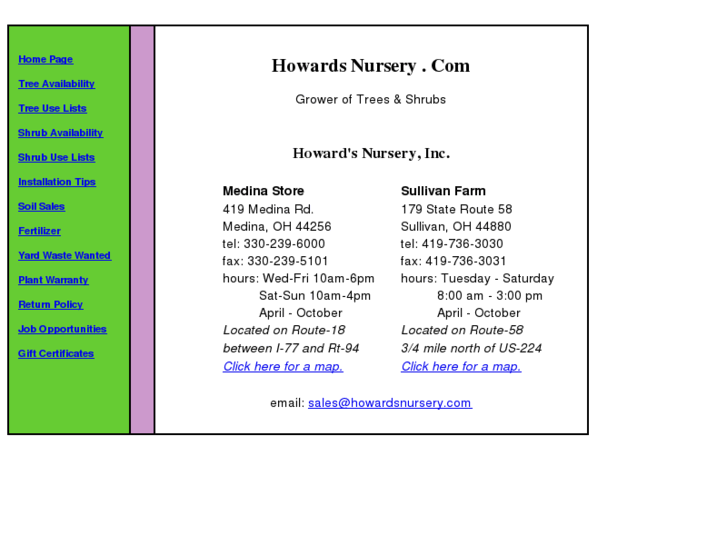 www.howardsnursery.com