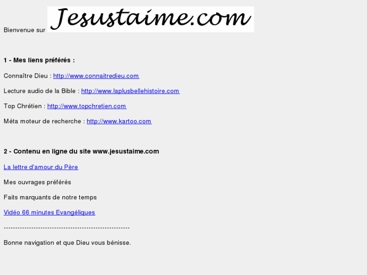 www.jesustaime.com