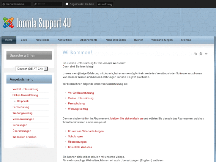 www.joomlasupport4u.ch