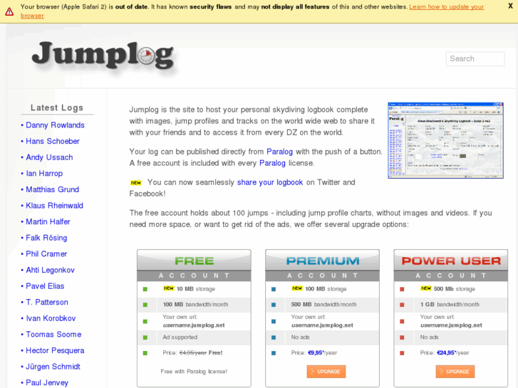 www.jumplog.net