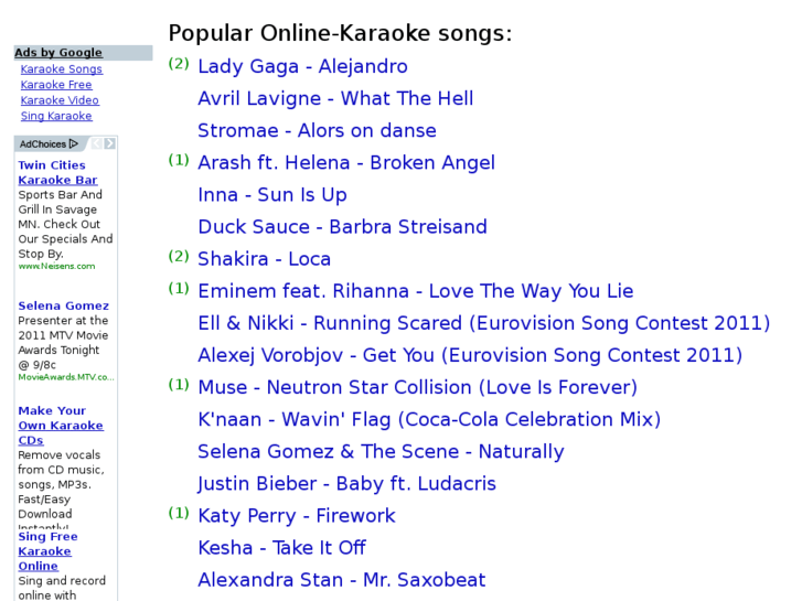 www.karaoke-online.org