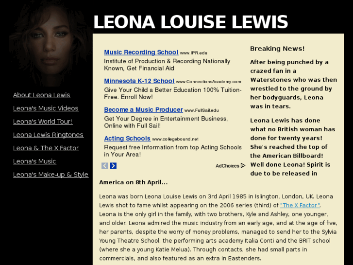 www.leonalouiselewis.com