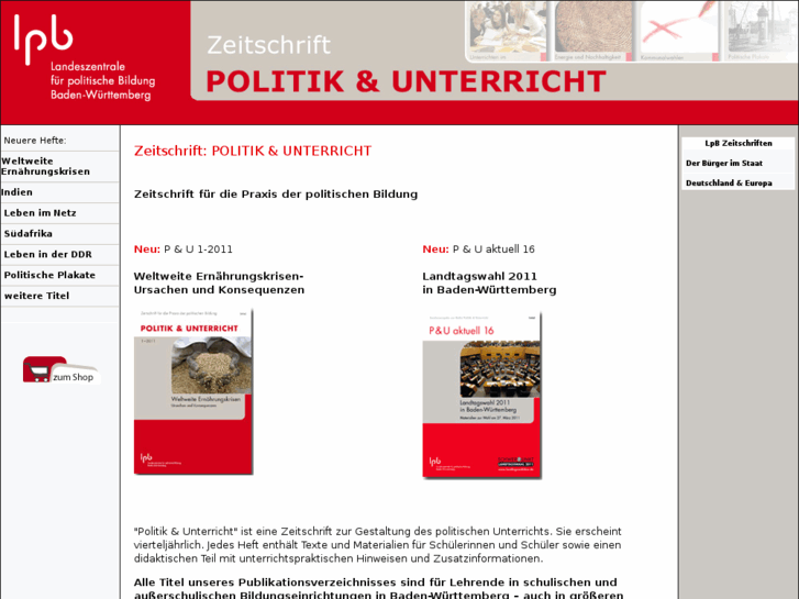 www.politikundunterricht.de