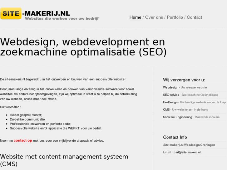 www.site-makerij.nl