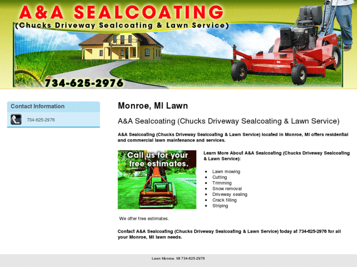 www.chuckssealcoatingandlawn.com