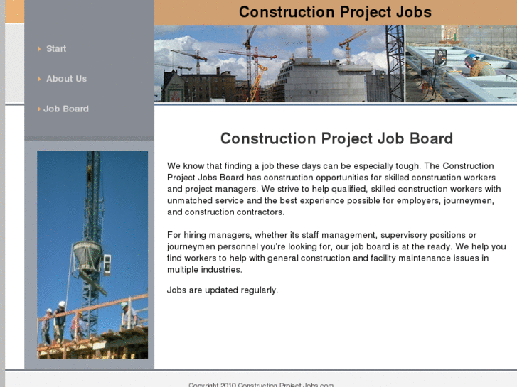 www.constructionprojectjobs.com