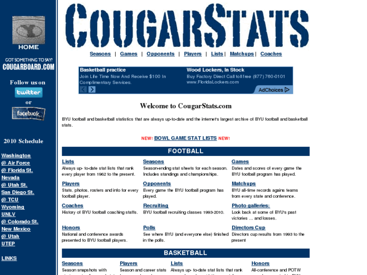 www.cougarstats.com