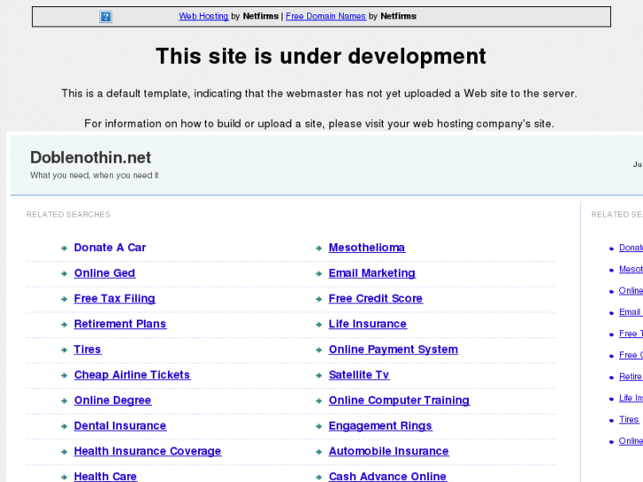 www.doblenothin.net