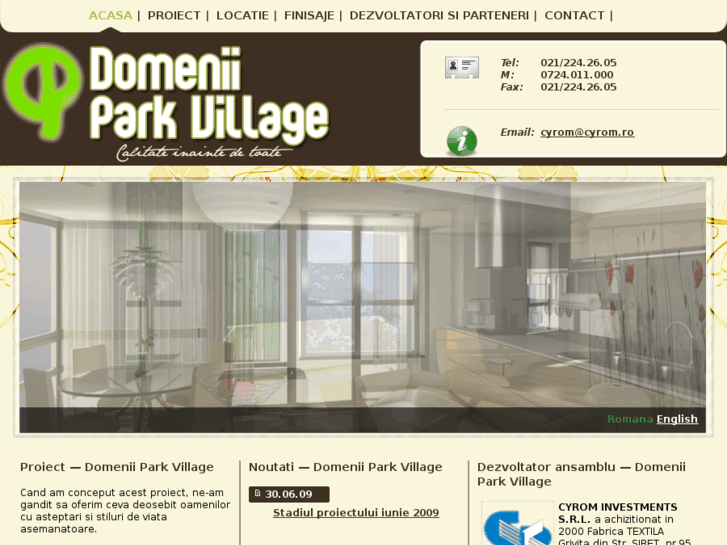 www.domeniiparkvillage.ro