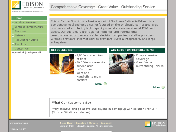 www.edisoncarriersolutions.com