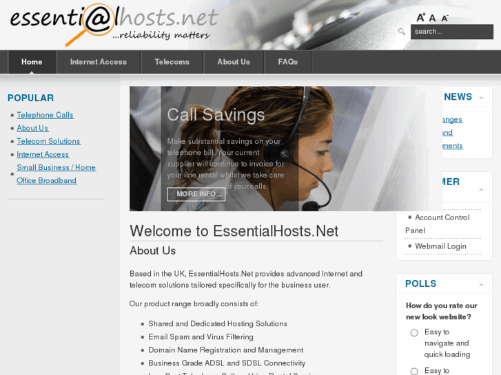 www.essentialhosts.net