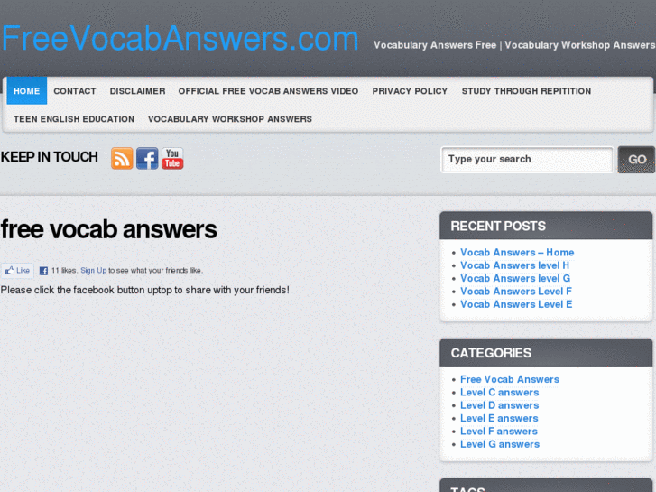 www.freevocabanswers.com