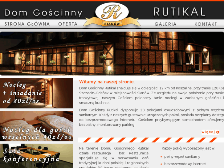 www.gosciniecrutikal.pl