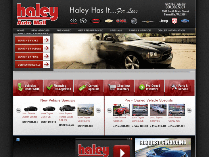 www.haleyautomallfarmville.com