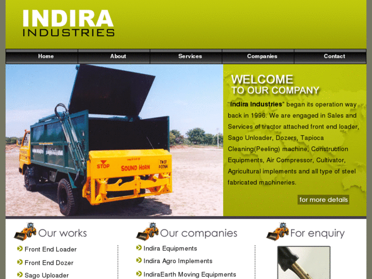 www.indiraindustries.net