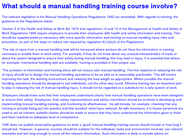 www.manual-handling-training.com