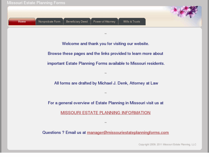 www.missouriestateplanningforms.com