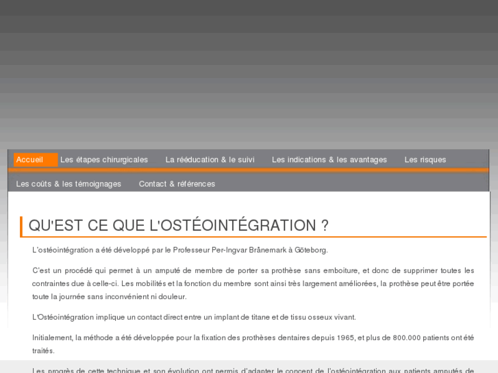 www.osteointegration.fr