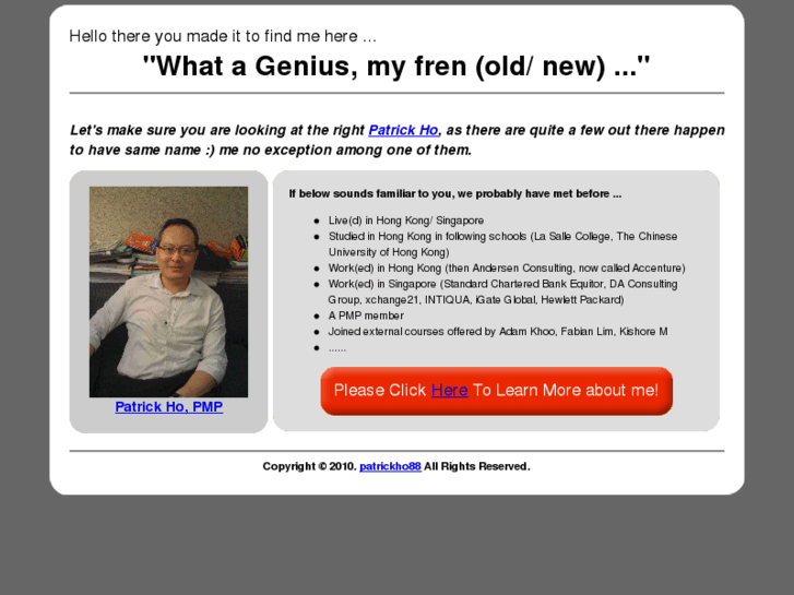 www.patrickho.net