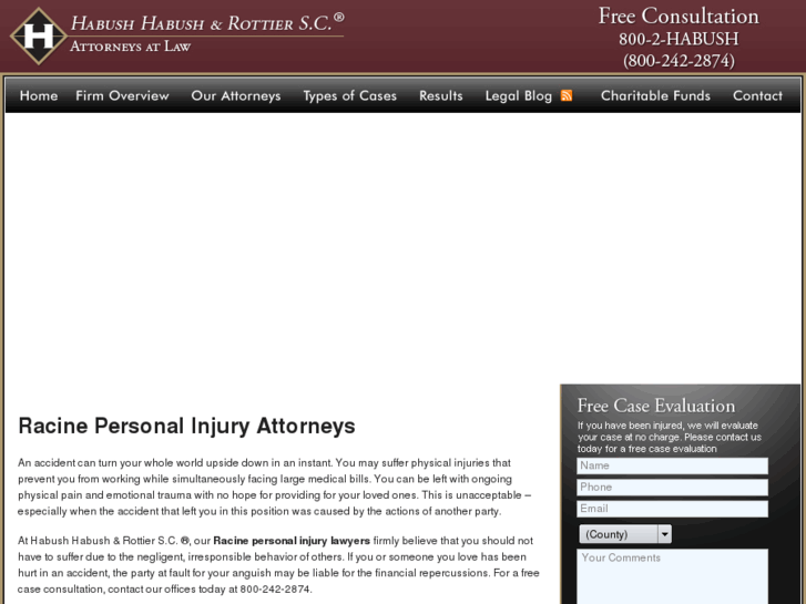 www.racinepersonalinjurylawyer.com