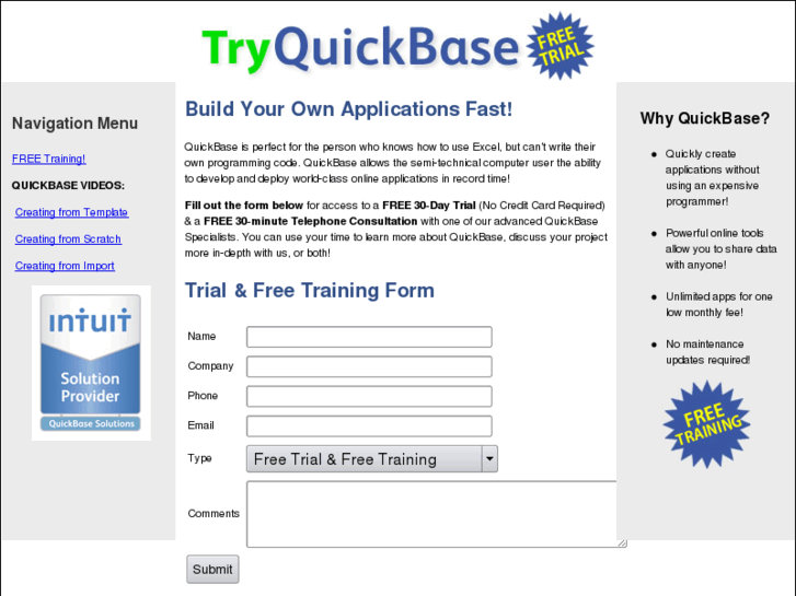 www.tryquickbase.com